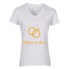 Heavy Cotton Women's V-Neck T-Shirt Thumbnail